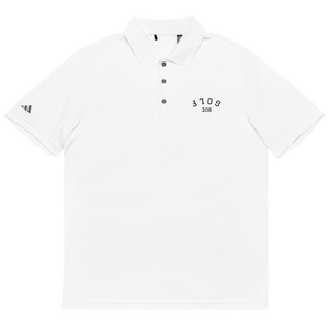 208// upside (white out) adidas performance polo